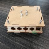  Vỏ hộp bảo vệ trong suốt cho bộ tiền khuếch đại âm thanh 6J1 HiFi (Tự ghép) -dc4336 