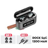  Tai nghe bluetooth không dây cảm ứng TWS BTH-281✔ Có đèn led báo pin 2 tai nghe✔Có Micro ✔Tự Động Kết Nối -DC4144 