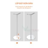 Giá Treo Tai Nghe  - Chất Liệu Hợp Kim Nhôm -  Aluminium Headphone Stand - Giá đỡ tai nghe - Kiểu Dáng Để Bàn -dc2176 