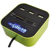  Đầu đọc USB 2.0 + thẻ nhớ cho máy tính, pc laptop -dc545 
