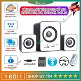  Bộ 3 Loa Máy Tính D-230 Hỗ Trợ Bluetooth, USB, thẻ nhớ, jack 3.5 -dc4032 