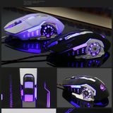  Chuột chuyên game 6D - LED 7 màu FREE WOLF -dc2220 