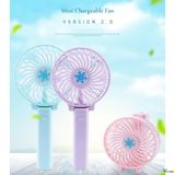  Quạt Mini Gấp Gọn Cầm Tay Có Màu Sắc Tươi Tắn Làm Mát 3 Tốc Độ (handy mini fan) -dc2096 
