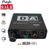  Bộ chuyển đổi quang âm thanh Optical HIFI sang AV Audio Cao Cấp có nút chỉnh âm lượng cao cấp [ kèm dây quang ] DC3559 