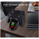  Đế sạc cho 2 tay cầm PS4 Slim/ Pro có led báo hiêu - iPega 9180 -dc4689 