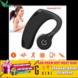  Tai Nghe Bluetooth V11 móc vành tai chống ồn kèm mic 