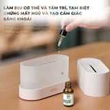  Máy xông tinh dầu phòng ngủ - máy phun sương tạo độ ẩm ngọn lửa DQ 701- dc5187 