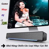  Loa Vi Tính Siêu Trầm SADA V-196 2022 có dải đèn led cao cấp thích hợp với cả tivi laptop điện thoại -DC4890 