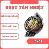  Quạt Tản Nhiệt Điện Thoại Sò Lạnh CX07 Làm Lạnh Cực Nhanh - BH Lỗi 1 Đổi 1 