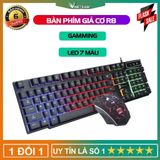  Deal Sốc - Combo Bàn phím giả cơ và Chuột chuyên game R8 1910 Led 7 màu có dây -dc2348 