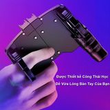  Tay cầm chơi game k21 - kèm nút bấm cho game PUBG, ROS, Free Fire..gắn điện thoại tiện lợi -dc3962 