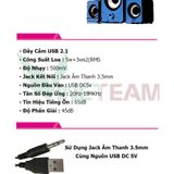  Loa vi tính 2.1 Jituo JT2805 bas mạnh Âm Thanh Sống Động Laptop PC có nút điều chỉnh volume bass 