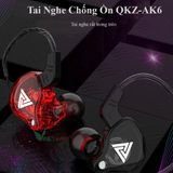  Tai nghe nhét tai QKZ ak6 siêu trầm kèm mic thoại -dc4434 