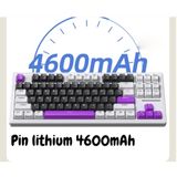  Xinmeng M87 mạch xuôi Bàn Phím Cơ Gaming Pro LED RGB - Bluetooth Không Dây Keycap Cao Cấp, White Switch, Hotswap, 3 mode 