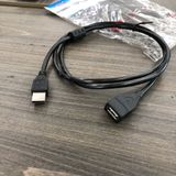  Dây cáp USB nối dài chống nhiễu 1M5/ 3M/5M(Đen)- Hàng Chất Lượng - Full box 