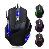  Chuột chơi game có dây Dragon X3 (Đen phối xanh) Hàng loại 1 dây dù siêu chắc -DC1250 