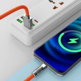  Dây Cáp Sạc Nhanh 120W 6A Bằng Hợp Kim Kẽm Và Silicon cho điện thoại thông  minh Androi , Táo 