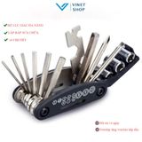  Bộ Lục Giác Sửa Chữa Cầm Tay Đa Năng Tua Vít 16-in-1 Dùng Lắp Giáp Sửa Chữa Xe Đạp 