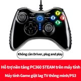  Tay cầm chơi game thông minh nhanh không có độ trễ tương thích với bốn nền tảng máy tính TV home lớn Tay cầm PS3 -dc4899 