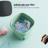 Máy Giặt Mini Gấp Gọn 6L - Tự Vắt Khô, Khử Khuẩn, Dành cho Đồ Lót/Tất Vớ/Đồ Bé - dc5235 