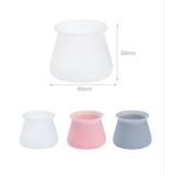  Vỏ bọc chân bàn ghế bằng silicon dày (Màu ngẫu nhiên) -dc4271 