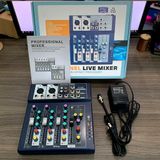  BỘ CHỘN ÂM THANH KARAOKE MIXER VINETTEAM F4 USB -DC4360 