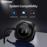  Bộ Chia 4 Cổng USB OTG Earldom HUB03-JOYROOM - THIẾT BỊ KẾT NỐI ĐIỆN THOẠI VỚI BÀN PHÍM VÀ CHUỘT CHƠI GAME MOBILE 