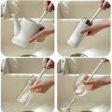  Cọ Rửa Bình Sữa Đa Năng Lông Mềm Gập 90 Độ, Dụng Cụ Cọ Bình Nước Cán Dài Tiện Lợi 