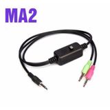  cáp livestream 3 đầu XOX Ma1/mA2 kết nối Điện Thoại Cho Android/IP Với Soundcard  livestream 