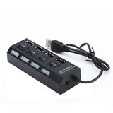  Hub USB 4 cổng tốc độ cao tiện dụng hình ổ điện có công tắc DC308 