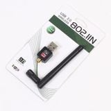  USB Wifi - USB thu Wifi 802.11n Cho Máy Bàn Có Anten -dc2381 