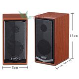  Loa vi tính siêu bền vỏ gỗ loyfun M22 ,Loa Goldtech FT-102 công suất 6W 