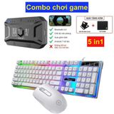  Combo bộ chuyển đổi M1 Pro, bàn phím G21B và chuột G9 kết nối điện thoại chơi game Mobile 