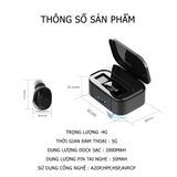  Tai Nghe Bluetooth Mini Y01 Kèm Dock Sạc Dung Lượng Khủng Sạc Luôn Cho Thiết Bị Di Động -dc3944 