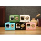  (Xả lỗ) Loa di động bluetooth HM11-BT01 phong cách cổ điển hỗ trợ khe cắm USB, thẻ nhớ, TF xịn, sang trọng 