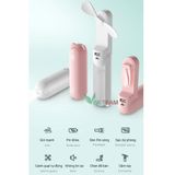  Quạt Mini Cầm Tay Đa Năng Kiêm Pin Sạc Dự Phòng, Đèn Pin Gấu Bear -DC4036 