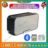  Loa bluetooth nghe đài FM kiêm đồng hồ báo thức Báo nhiệt độ Mẫu mới -dc4005 