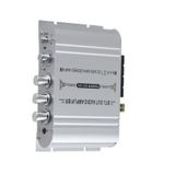  Bộ khuếch đại Hi-Fi /ÂM LY MINI ST-838 12V Hi-Fi 2.1 cho Xe ô tô,Xe máy, âm thanh gia đình có Bass 