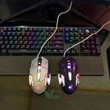  Chuột game thủ detek G502 cực bền thiết kế độc lạ có LED nhiều -dc2220 