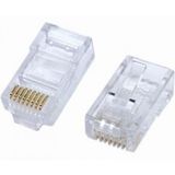  Hộp 100 đầu hạt mạng RJ45 nhựa 