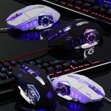  Chuột game thủ Free worf r8 cực bền thiết kế độc lạ có LED nhiều màu - Bảo hành 3 tháng -dc2220 