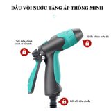  Vòi tưới cây, vòi rửa xe SHUOFAN-101F ống kết cấu 3 lớp, vòi phun bằng nhựa khung ru lô có thể cuộn 
