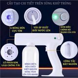  Súng Xịt Khử Khuẩn Hàng Cao Cấp Máy Diệt Khuẩn Cầm Tay,Súng Xịt Khử Khuẩn Nano -dc4570 