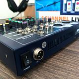  BỘ CHỘN ÂM THANH KARAOKE MIXER VINETTEAM F4 USB -DC4360 