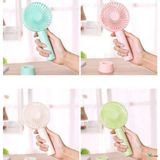  Quạt mini cầm tay Cao cấp KÈM PIN+DÂY CẦM+ĐẾ CẮM để bàn -dc2878 