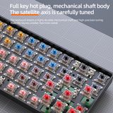  Bàn Phím Cơ Bluetooth Không Dây K68 Trục Cơ Red / Blue Switch Gõ Cực Đã Có Hotswap Kết Nối Máy Tính , điện thoại ... 