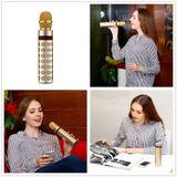  Micro Kèm Loa Karaoke Bluetooth Nhập Khẩu Cao Cấp KTV K8 Có Khe Cắm Thẻ Nhớ 3 Trong 1-DC3345 