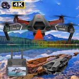  Flycam P5 Pro , Drone có camera 4k HD Camera Kép Có Định Vị 1080P WiFi Pin Khỏe Bay Xa 150M 