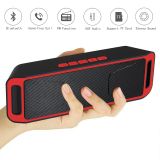  ( Miễn phí vận chuyển HN & HCM) Loa di động Bluetooth SC208 âm thanh cực chất -dc1816 