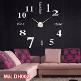  Đồng Hồ Dán Tường 3D Cao Cấp Loại Lớn -Hàng chất lượng -DC3836 